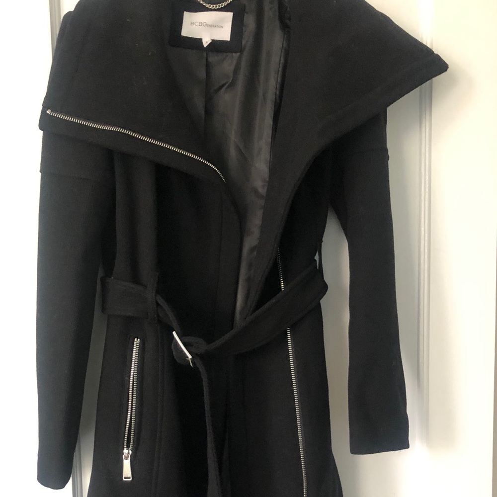 BCBG black coat